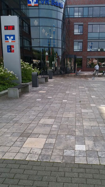 Terrassenreinigung vorher